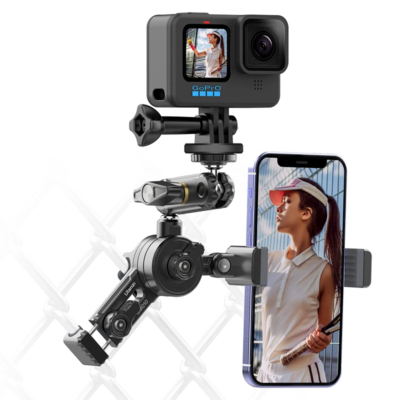 Ulanzi ขายึดติดรั้ว GoPro อเนกประสงค์ CM010ขายึดกล้องโกโปรรั้ว Insta360 DJI