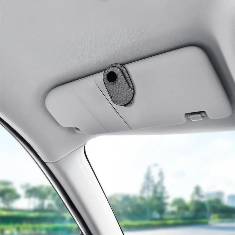 

Eyeglass Holder For Car Sunglass Holder Double Clip For Car Sun Visor Eyeglasses Hanger Glasses & Ticket Card Clip Auto Interior