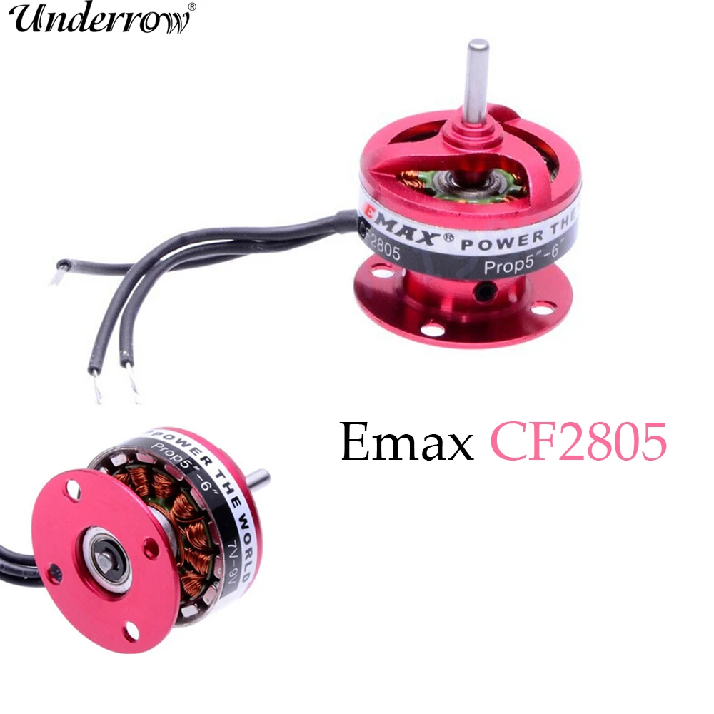 

EMAX CF2805 2840KV 2S 3mm Shaft Diameter 2840 RPM Outrunner Brushless Motor For Airplane Helicopter Quadcopter FPV Drone