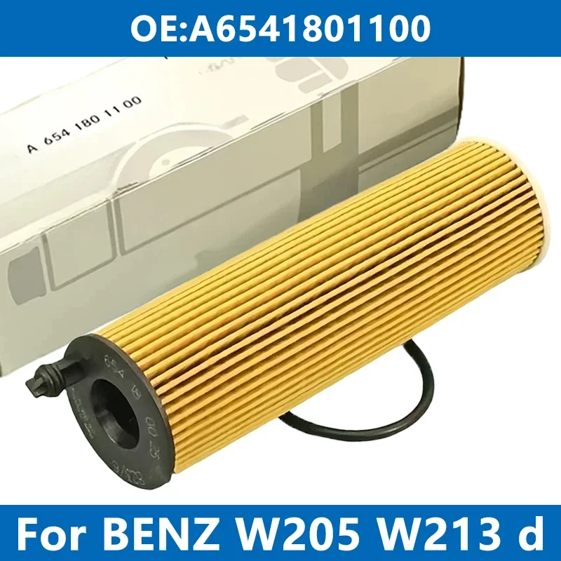 

Auto Oliefilter A6541801100 Voor Mercedes Benz W205 W213 W222 W247 EEN B180 C180d C200d C220 E300d S350 GLA GLB GLC OM654