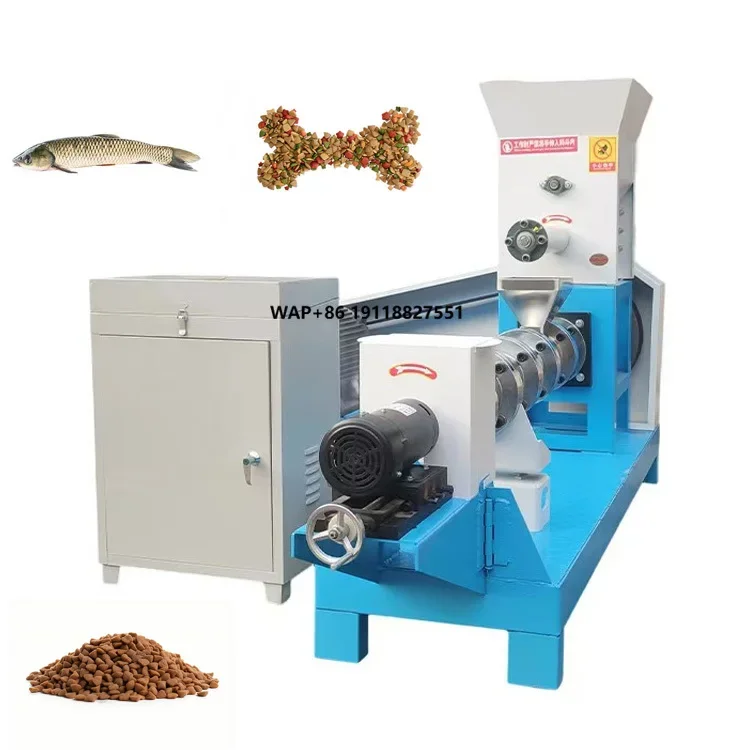 

Dog Cat Fish Feed Extruder/ Feed Processing Machines Pet Food Processing/ Manufacturing Machines