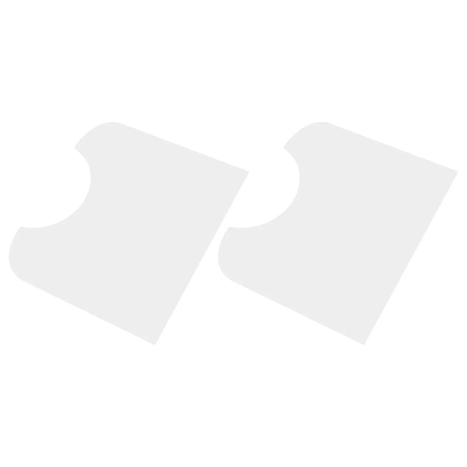 

2Pcs Transparent Folk Acoustic Classical Guitar Pickguard Clear Self-Adhesive Scratch Resistant Protective Film for Guitar Parts