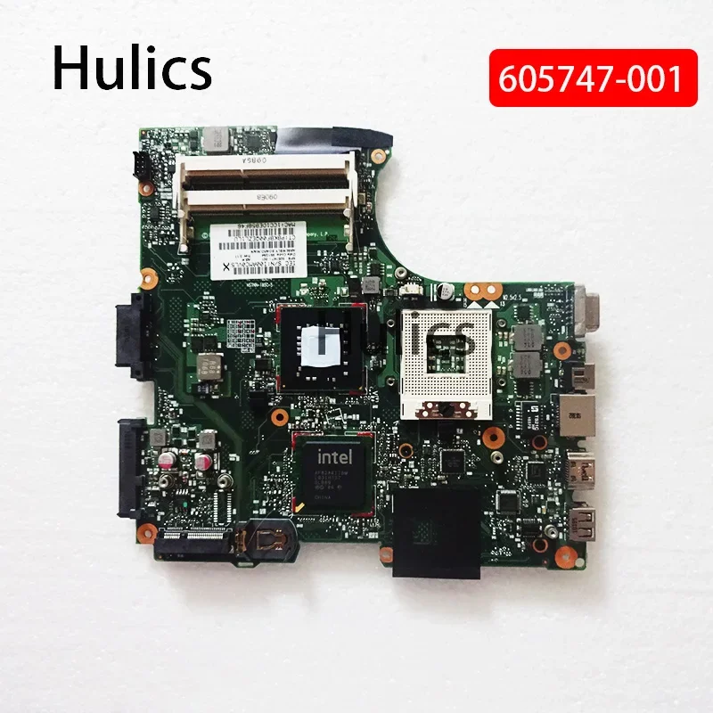 Hulics Used For HP Compaq 320 420 620 CQ320 CQ321 CQ325 CQ326 CQ420 CQ620 Laptop Motherboard 605747-001 DDR3 Mainboard