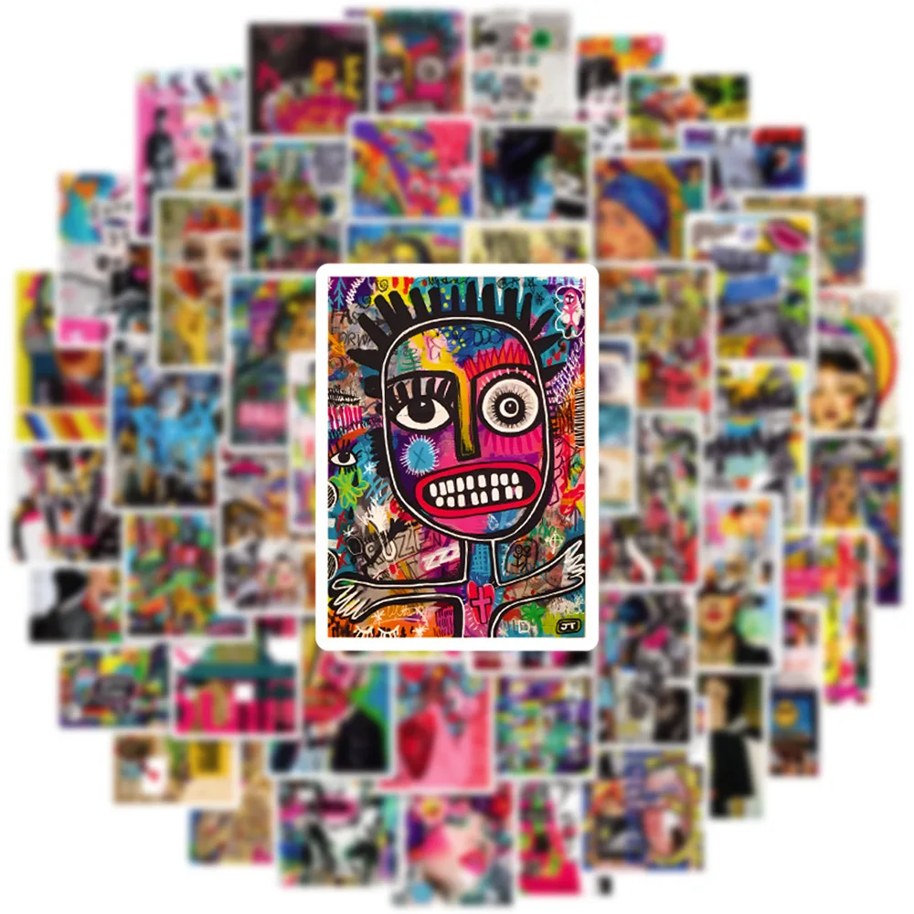 

10/50PCS Artistic Abstract Graffiti Stickers Exquisite Fashion DIY Toys Secret for Bottle Scrapbook Travel Bag Aesthetic Decals