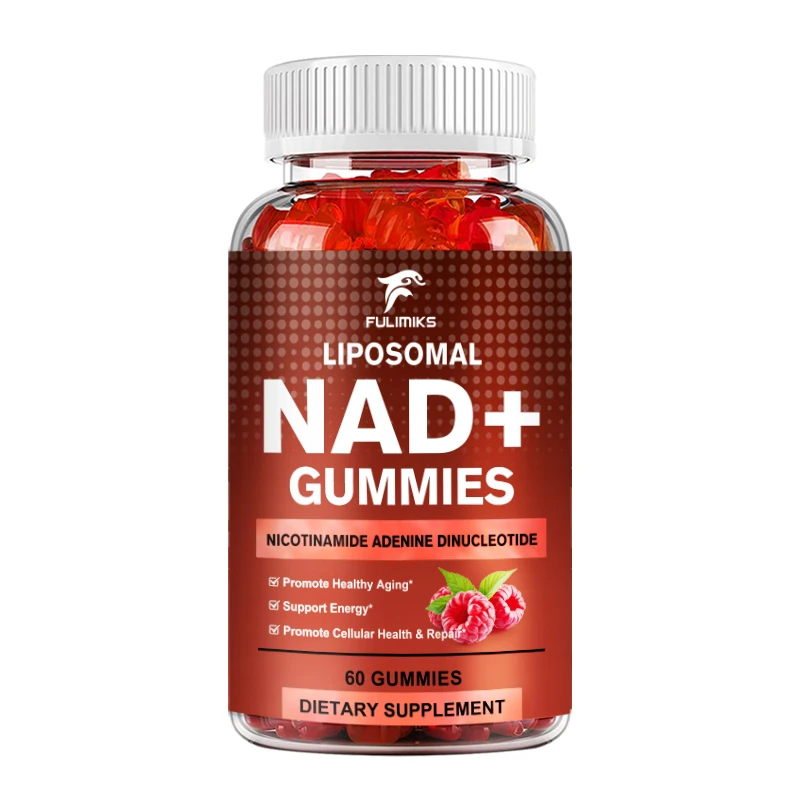 

Nad Supplement, Liposome Nad+ Resveratrol Containing Supplement, Nad Plus Promoting Supplement - Cell Health - 60 Gummies