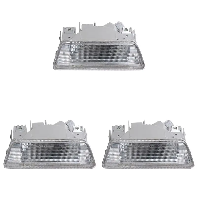 M93K-3Pcs Car Rear Bumper Fog Lamp Light For Nissan X-Trail /Xtrail T31 2008 2009 2010 2011 2012 2013 Transparent