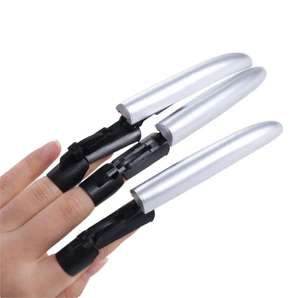 3pcs 3D Assembly Retractable Mechanical Claws Scalable Figure Decorations Glowing Wolf Claws Cool Transparent