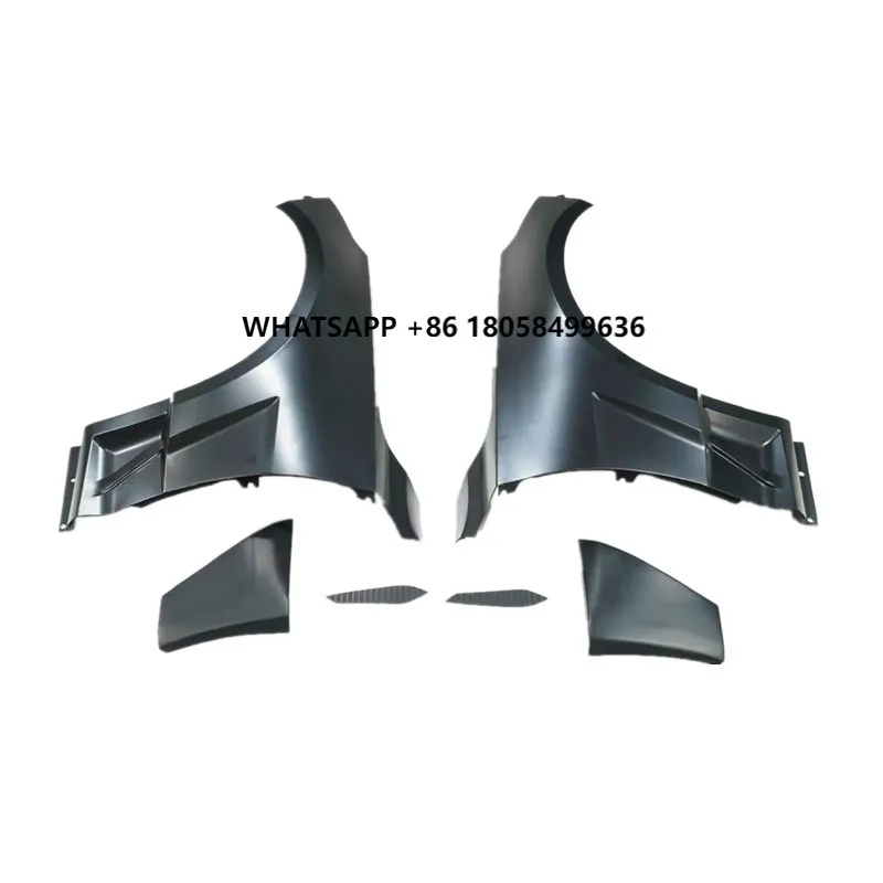 

A Pair Car Fenders for Cadillac CT5 2020-2023 Car Side Spoiler Upgrade Black Wing Style Auto Accessories Body Parts