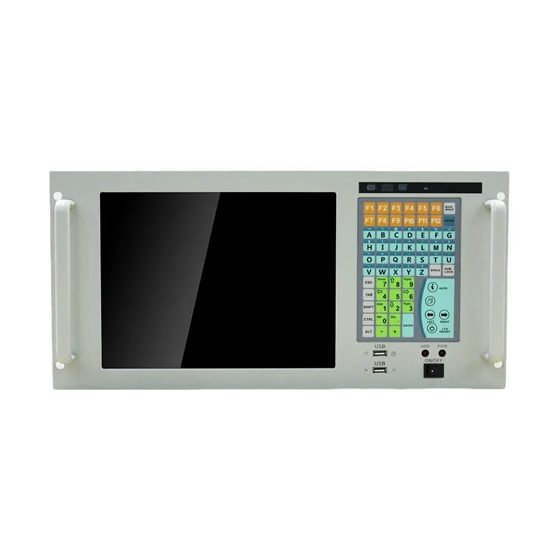 5U Rackmount Chassis I3/I5/I7 CPU Industrial Workstation Computer Server Case With 12.1 5 Wires Touch Screen (optional) Stock