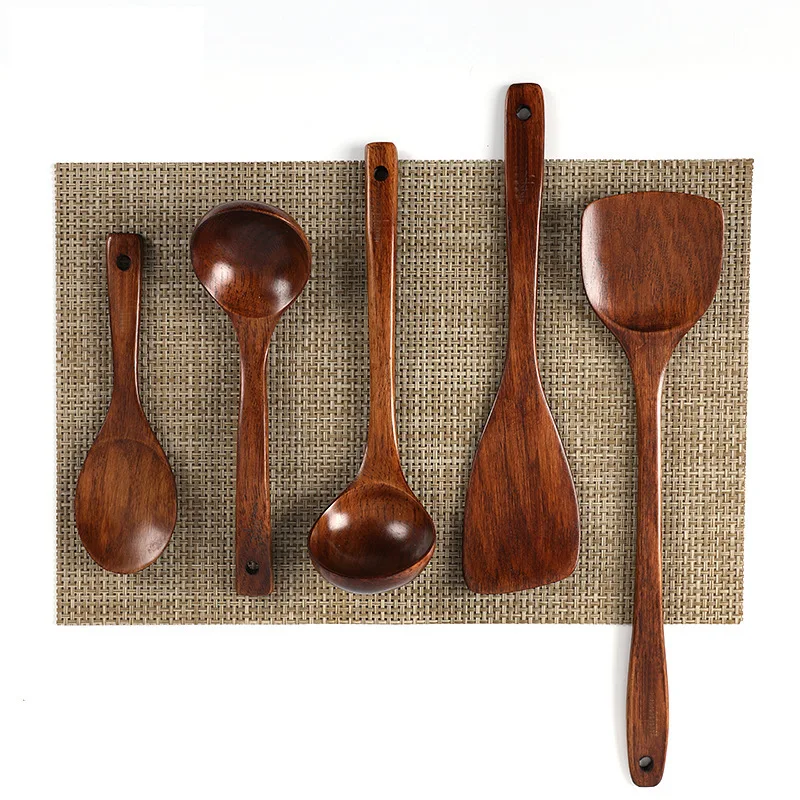 

Kitchenware set: cooking spatula, pot spatula, wooden spatula, spoon, stir-frying spoon, pot spatula, soup spoon, kitchen tool