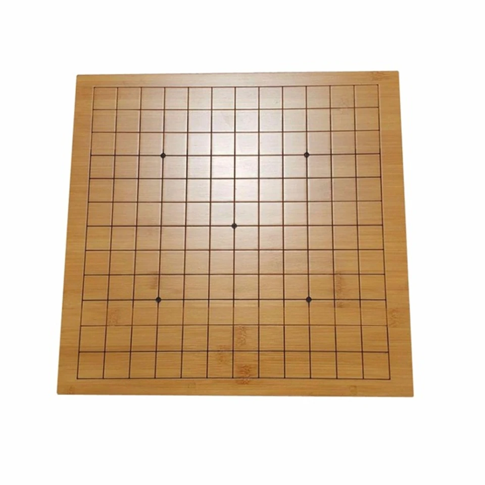 Bamboo board Go Chess 13 Road and 9 Road Chessboard 30*31.5*2cm Old Game of Go Weiqi International Checkers BSTFAMLY GB11