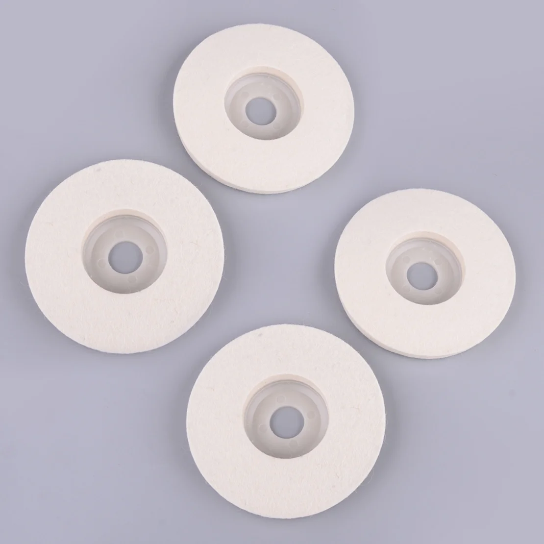 

4Pcs Wool Buffing Wheel Felt Polishing Disc Pad Fit for Angle Grinder Polisher