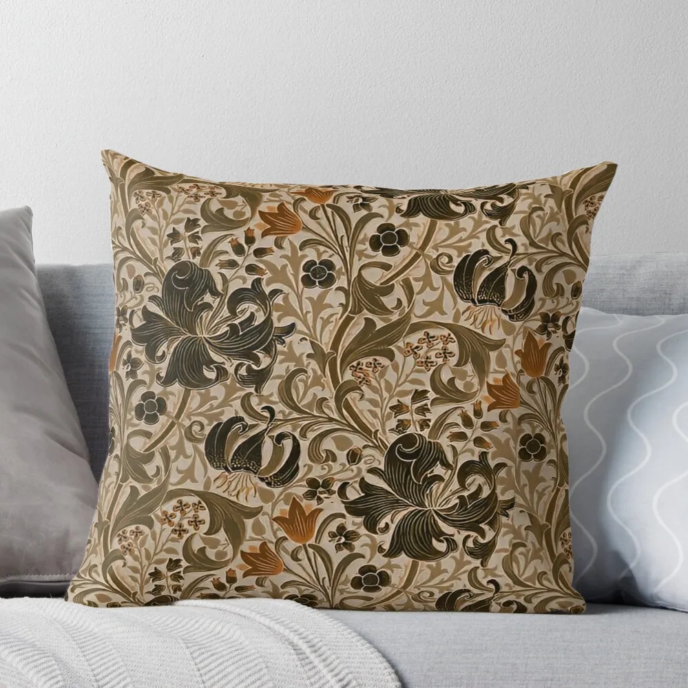 

William Morris - honeysucklea 'No,04. Throw Pillow Elastic Cover For Sofa Christmas Throw Pillows Covers