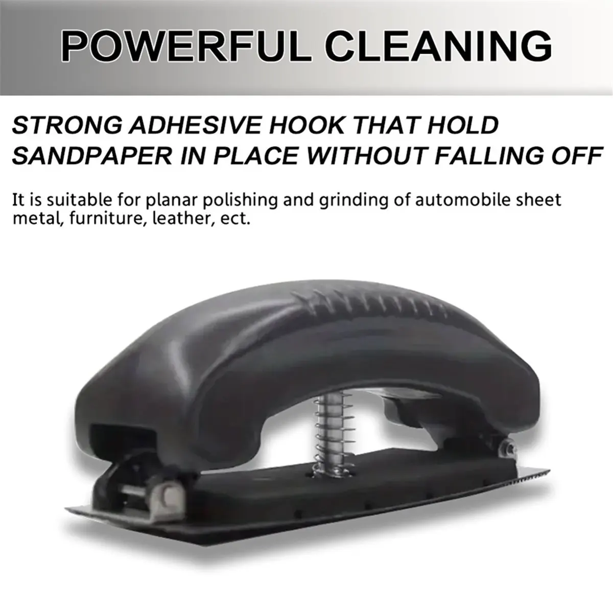 Adjustable Curved Hand Push Board Paint Polishing Tool 70x198mm Multi-Functional Car Bodywork Tool
