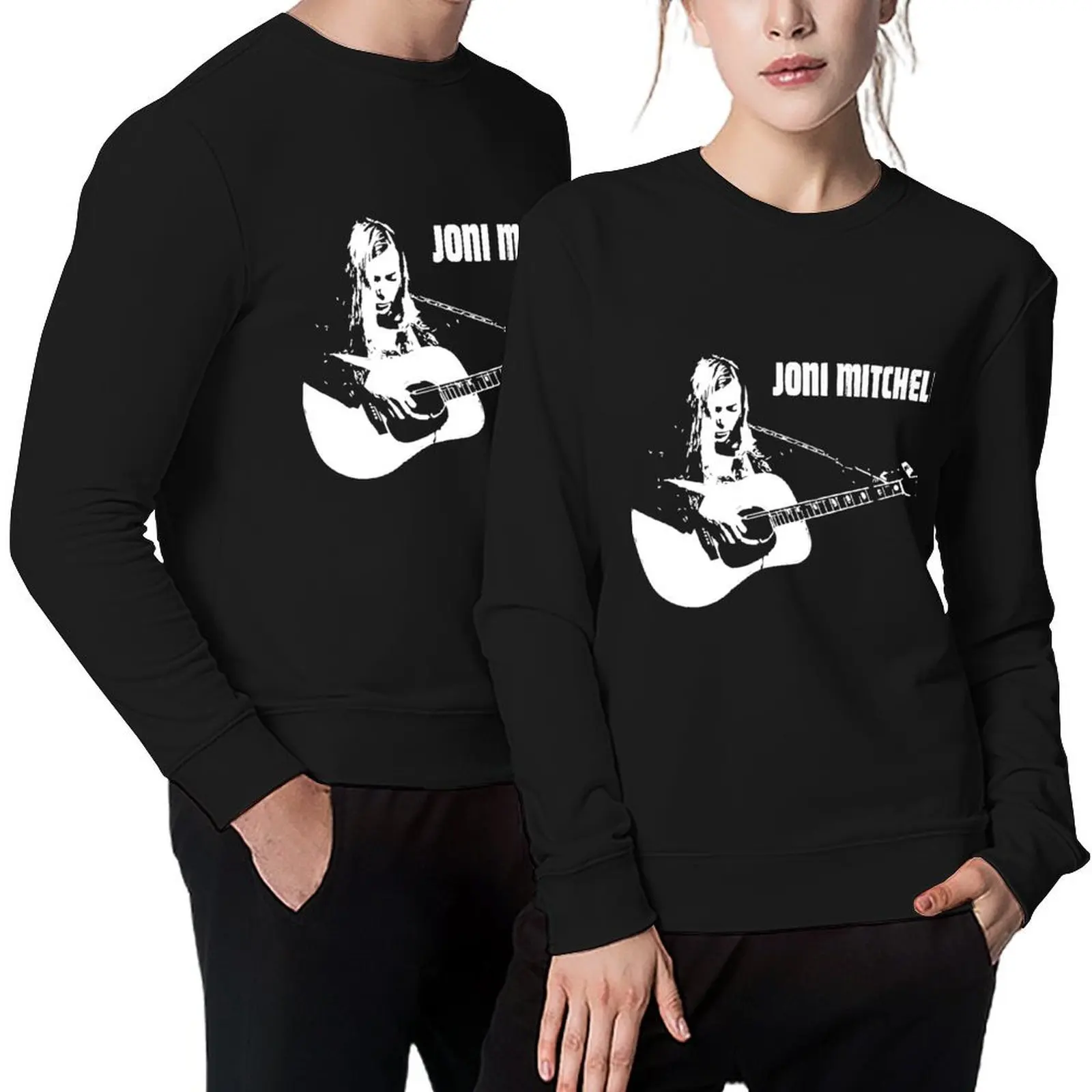 

Joni Mitchell Pullover male clothes anime clothing men's winter sweater mens clothing new sweatshirt