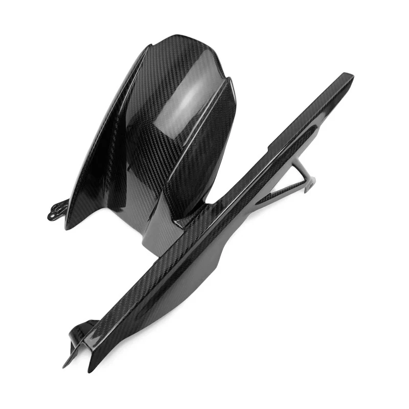 Hot selling Motorcycle Accessories Rear Fender Carbon Fiber 3K Twill Glossy Black