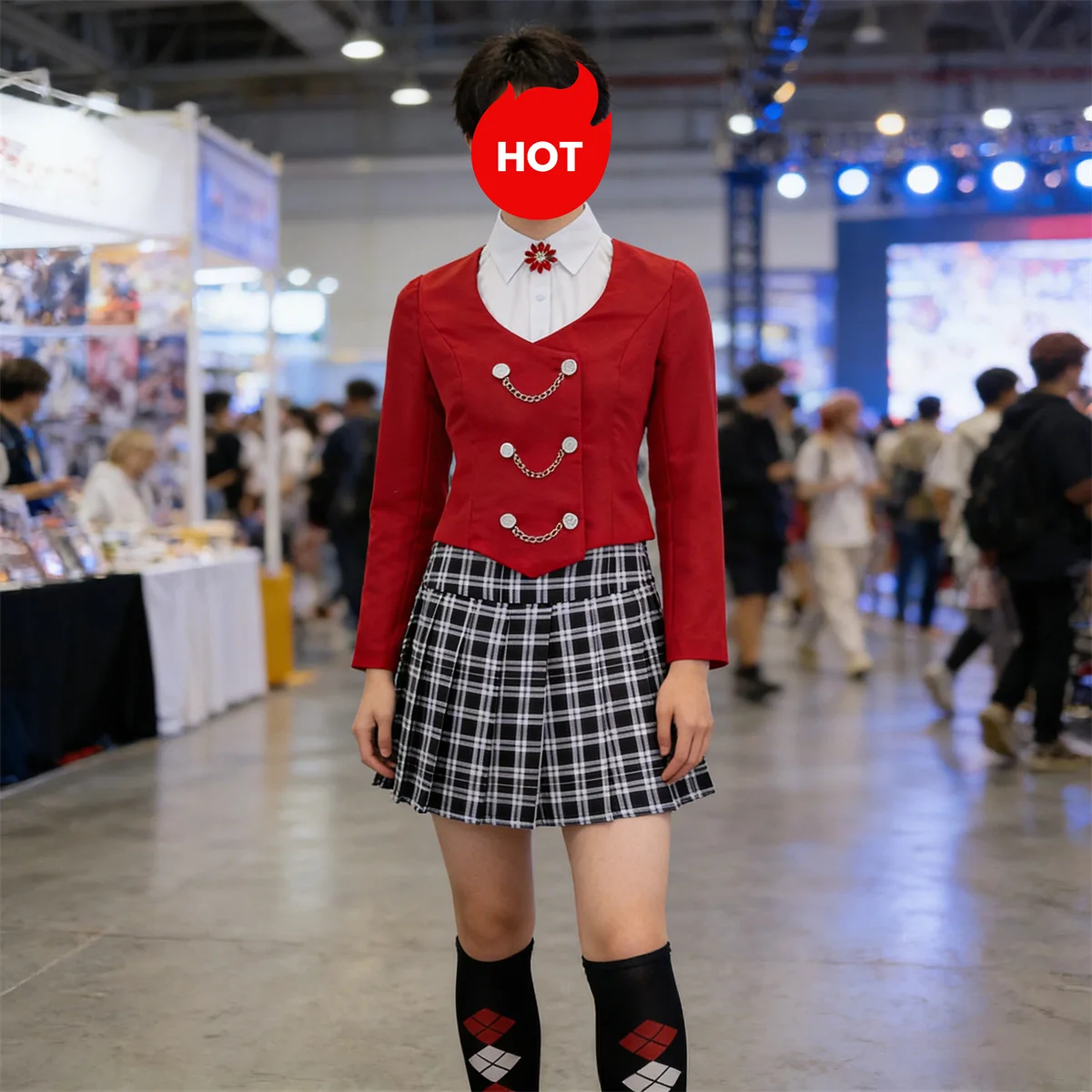 

Musical Heathers Heather Duke Veronica Sawyer Cosplay Costume Outfit for Women Halloween Carnival Suit