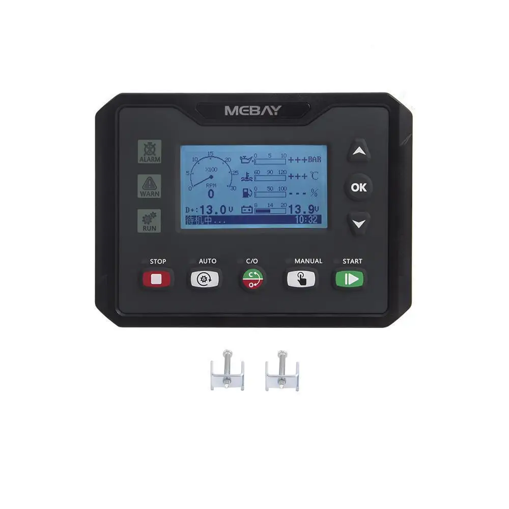 Замените HGM4010 DSE4610 DC40S Mebay Дизельный газовый генератор Модуль контроллера двигателя Панель DC42S, заменяет HGM4020 DSE4620
