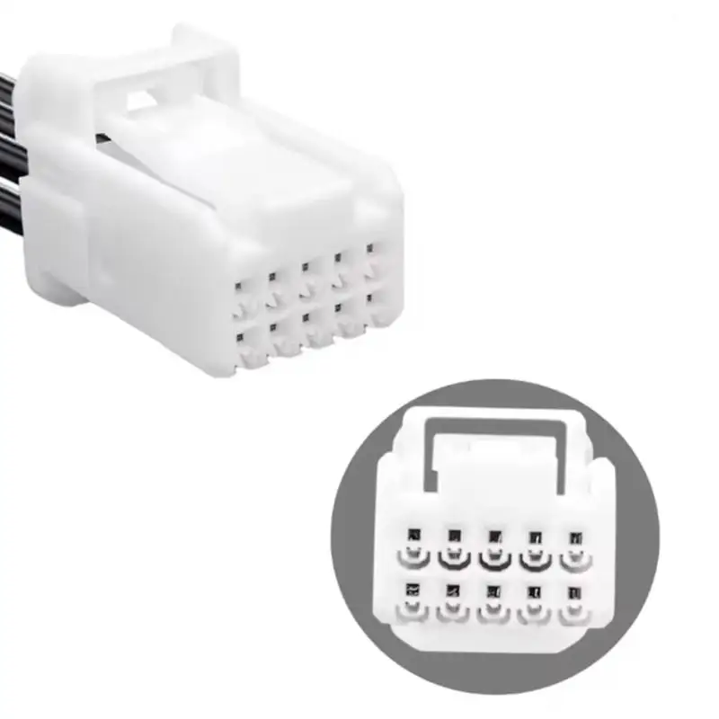 

10-контактный адаптер питания 652F для видеорегистратора через разъем зеркала в комплекте с USB-кабелем