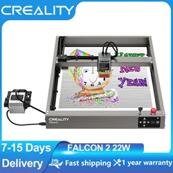 Creality Falcon 2 incisore Laser 22W uscita CNC fai da te Laser Cutter incisore macchina 25000 mm/min velocità con assistenza aria automatica