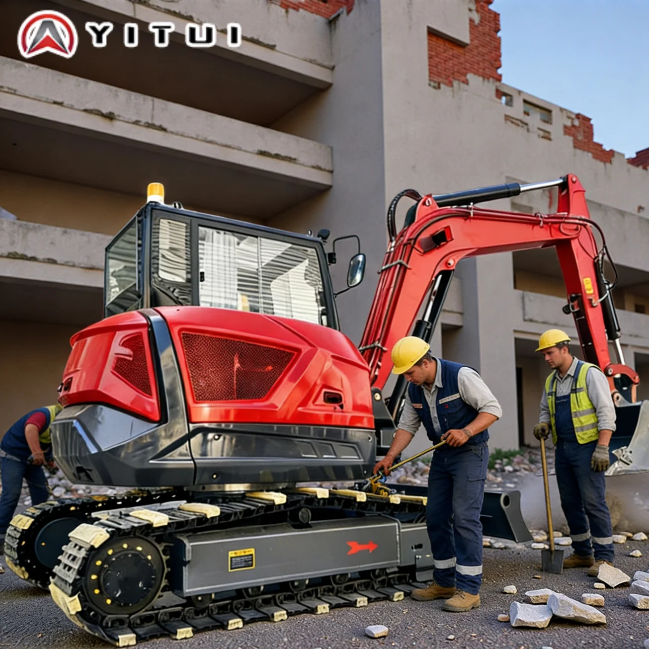 

Customized 6.5 Ton Mini Excavator Compact Crawler Digger with Efficient Engine - Perfect for Small Projects & Agriculture