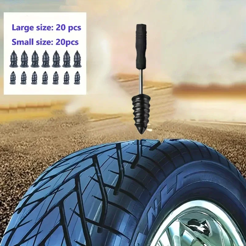 

Vacuum tire special rubber nail tire repair tool for car tires, electric vehicles, motorcycles, and quick tire repair tools