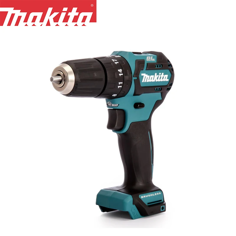 Makita HP332DZ CXT Hammer Drill Driver 12V MAX Brushless Cordless Impact Screwdriver Electric Drill 24Nm Bare Machine