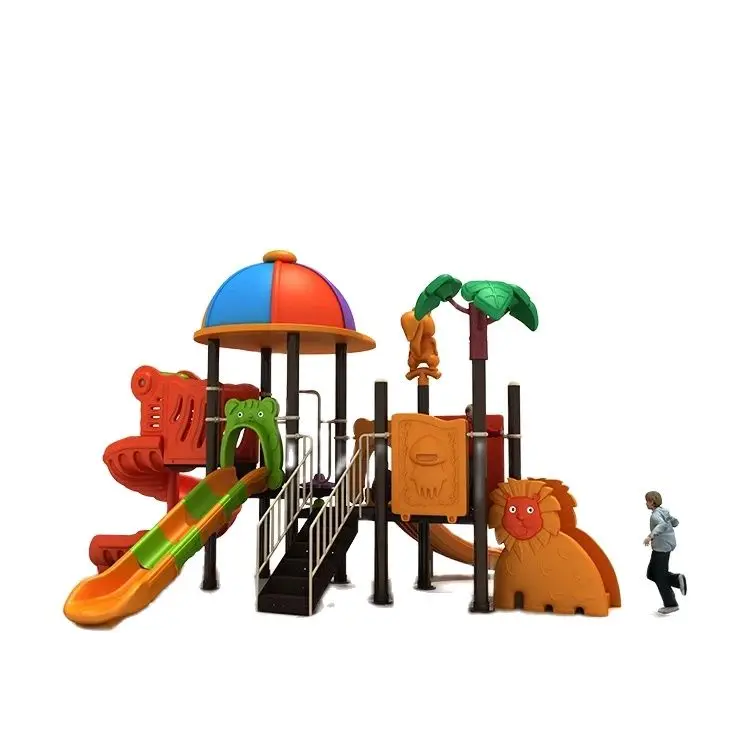 New Design Preschool Plastic Outdoor Playground Equipment for Kids