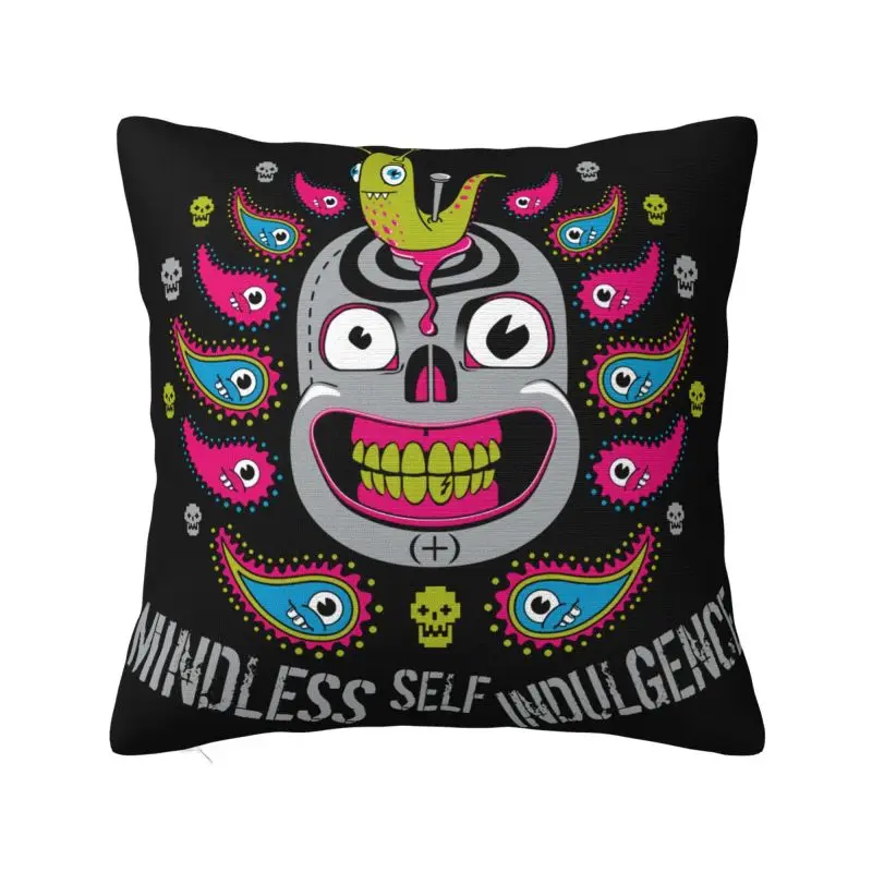 Custom Msi Mindless Hip Hop Punk Rock Self Indulgence Cushion Cover Electro Soft Cute Pillow Cases