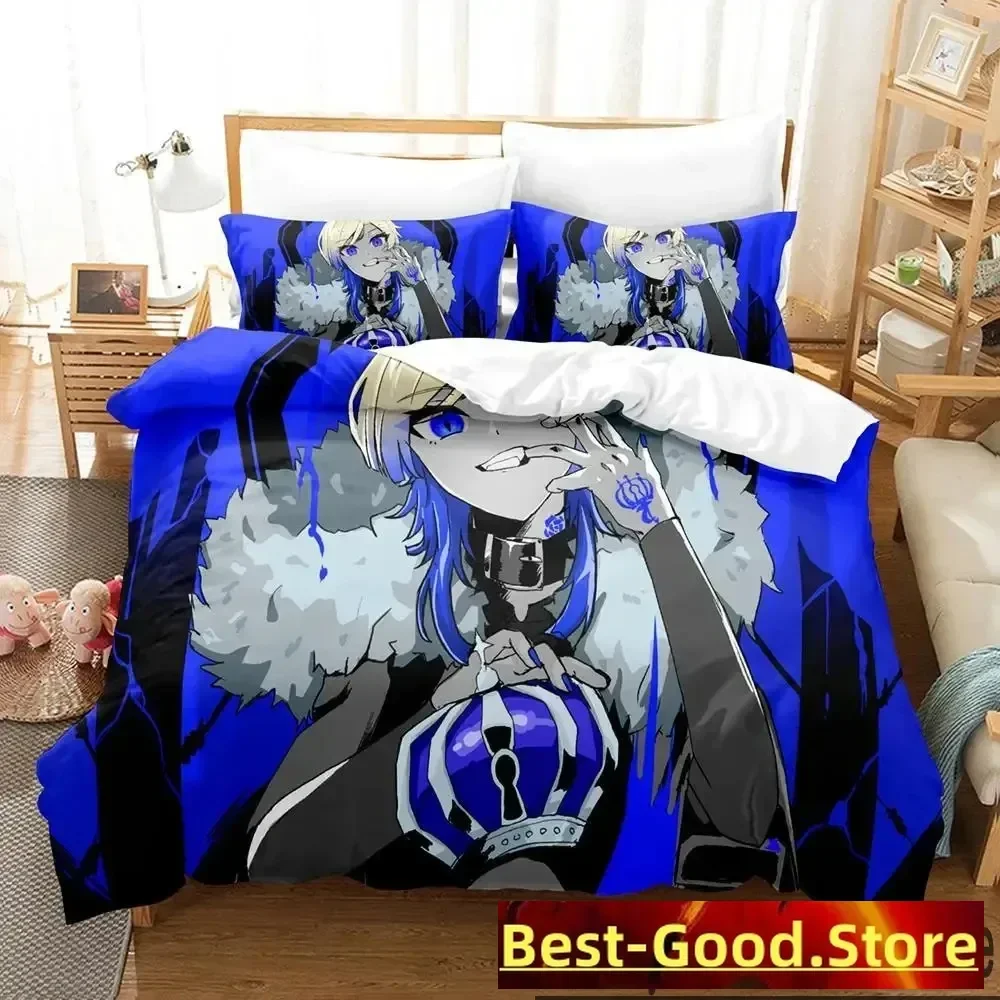 

3D Print Anime Blue Lock Bedding Set Boys Girls Twin Queen King Size Duvet Cover Pillowcase Bed boys Adult Home Textileextile