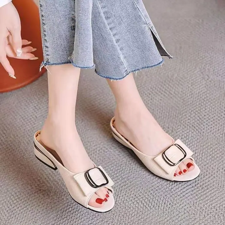 

Classic Round Toe Leather Flats for Women Comfortable Deep Slip-On Anti-Slip Shoes 2.8cm Flat Sole Casual Office Walking Loafer