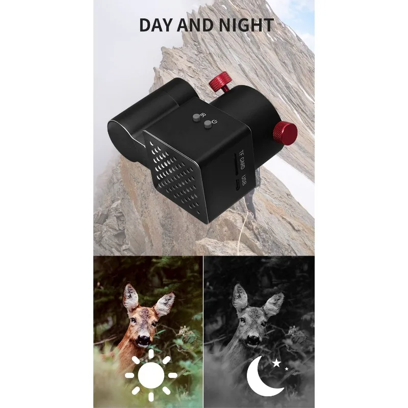 NVP100A WIFI Night Vision Monocular Camera 350M Infrared Telescope Accessories APP Control Video Recording  for Outdoor Camping