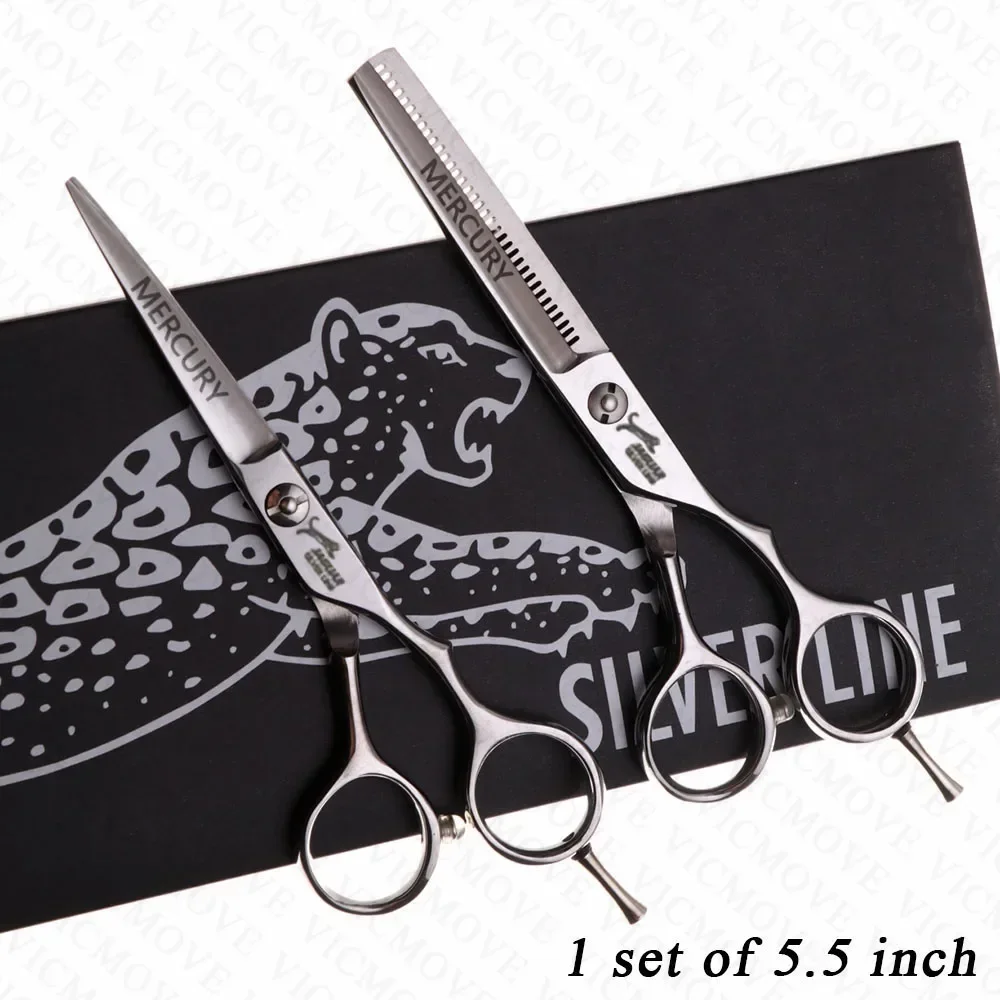 5"/5.5"/6"/6.5"/7" Hair Scissors Professional Hairdressing Scissors Set Cutting+Thinning Barber Shears High Quality - Image 3