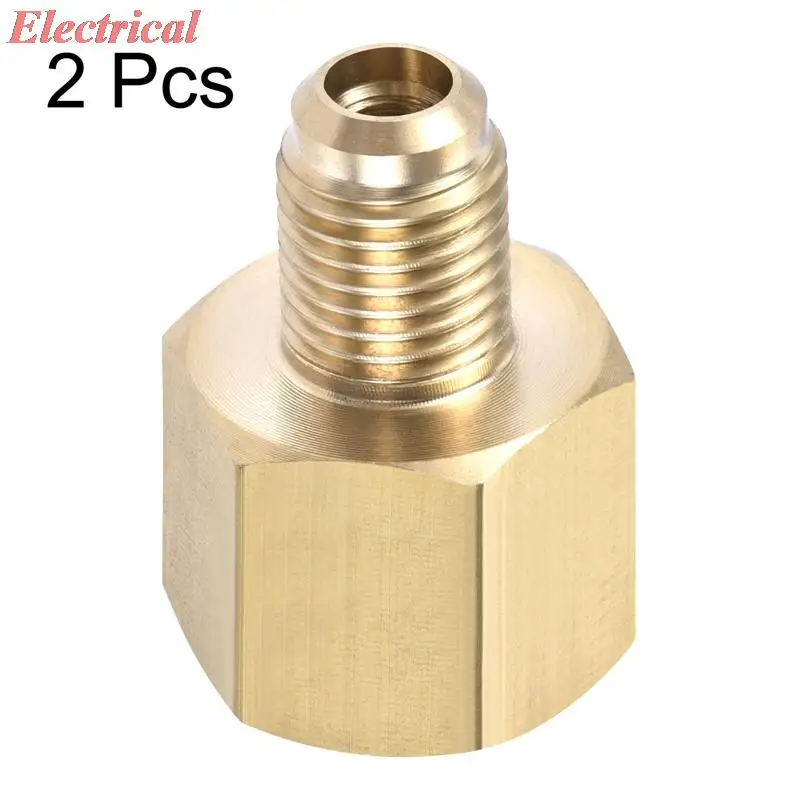 Brass Pipe fitting, 1/4 inch BSP Flare Male 3/8 inch BSP Female Thread, Adapter