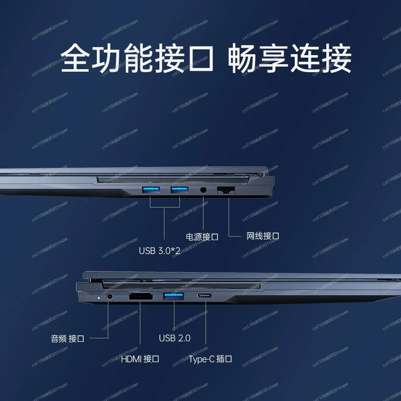 10th Gen i7 Dual-Screen Touch Screen Laptop Business Office Design Gaming Notebook