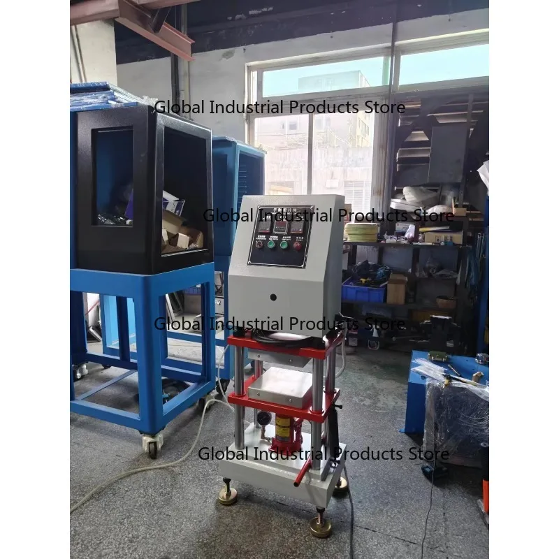 10Ton 25Ton 30Ton Manual Laboratory Hot Hydraulic Rubber Plastic Platen Vulcanizing Press Machine