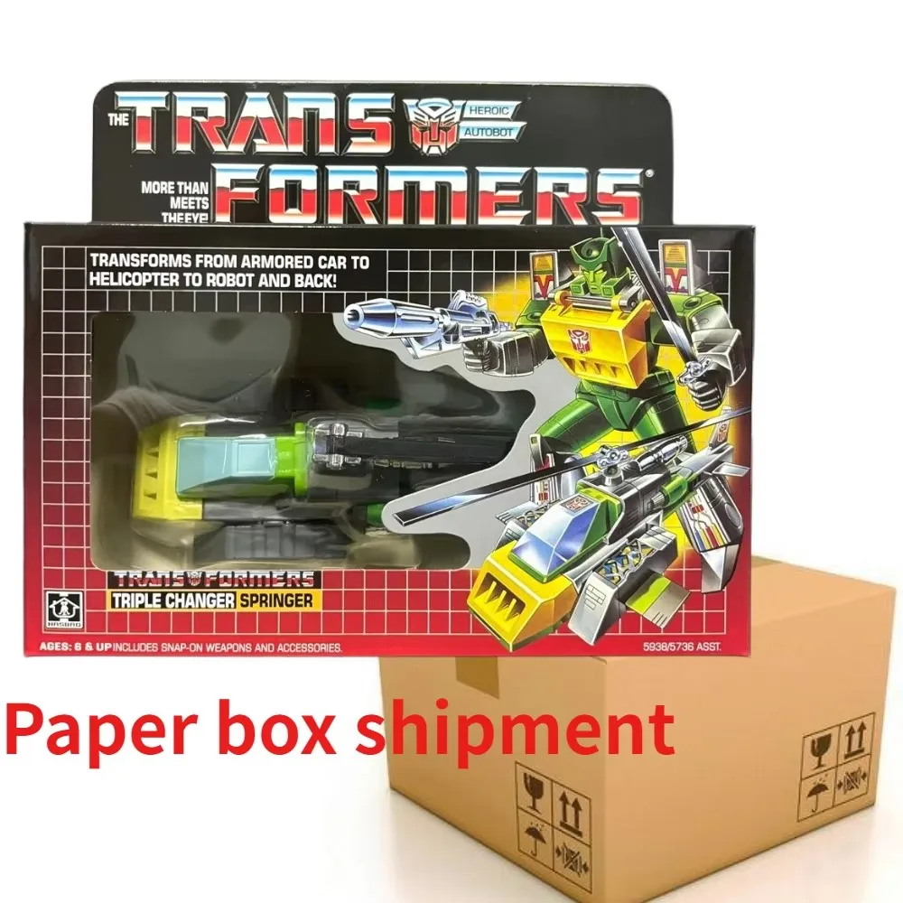 Transformetion G1 Reissue KO OP prime Menasor Wheeljack Hound Mirage Prowl Sunstreaker Action Figure Toy Gift Collection image 3
