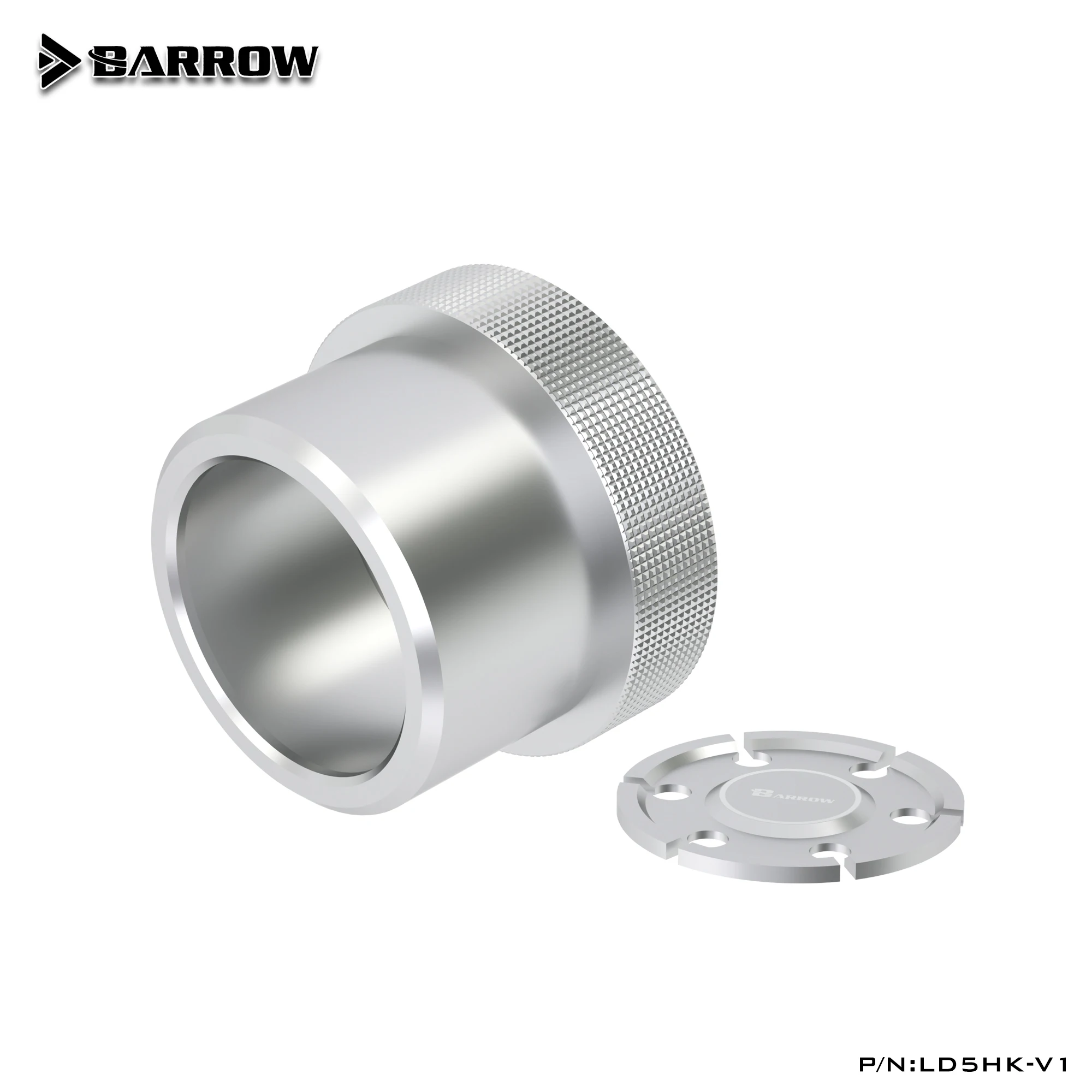 BARROW D5/MCP655 Series Pump Armor Aluminum Alloy Heat Dissipation Modification Kit LD5HK-V1 for Enhanced Performance