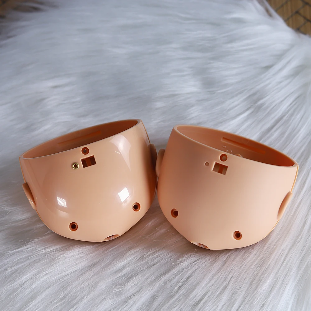 DBS Blyth Doll ICY Toy Tan Frontplatte Rückplatte und Schrauben für individuelle DIY-Puppe