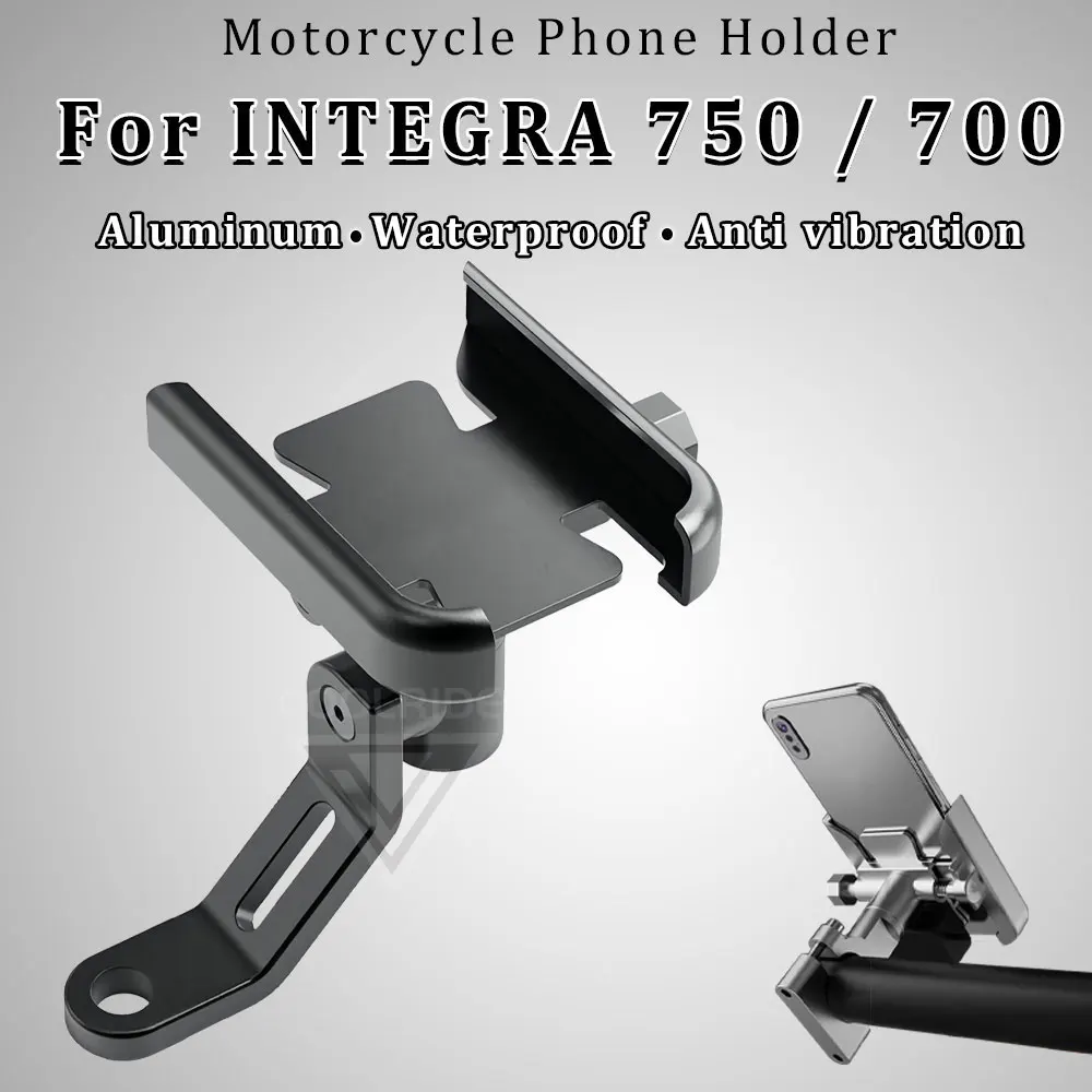 Motorcycle Phone Stand Aluminum for Honda Integra Phone Holder Integra750 750 700 Accessories 2013 2014 2018 2020 2021 2023