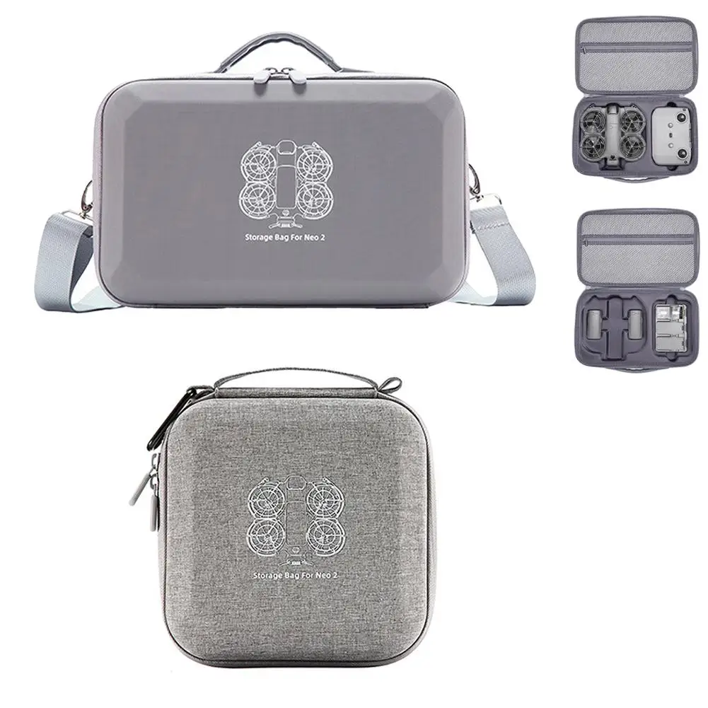 Étui de transport pour Drone DJI Neo 2 et accessoires, sac à bandoulière de voyage avec doublure souple, Protection Portable pour Drone DJI Neo 2