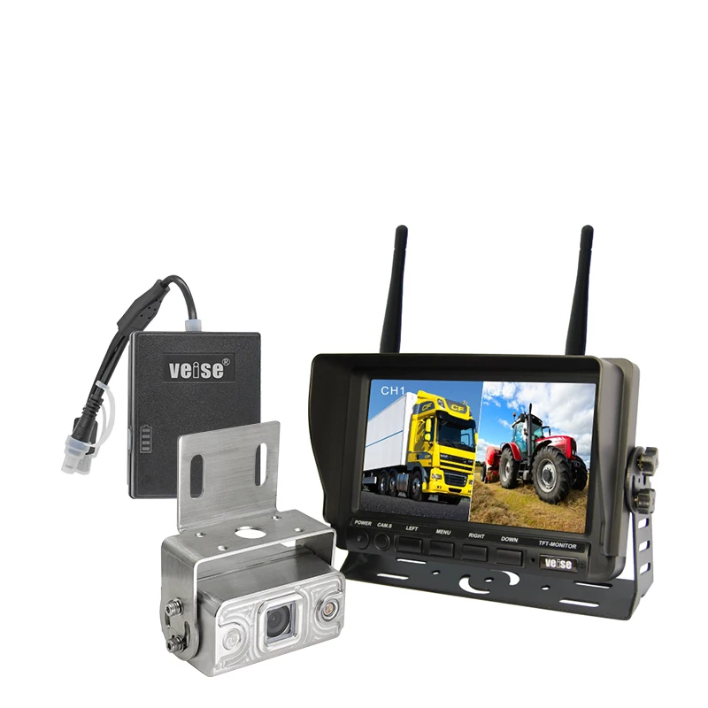نظام كاميرا لاسلكي آمن للرافعة الشوكية لسيارة Toyota/Jungheinrich/Linde/Still/Deere #6