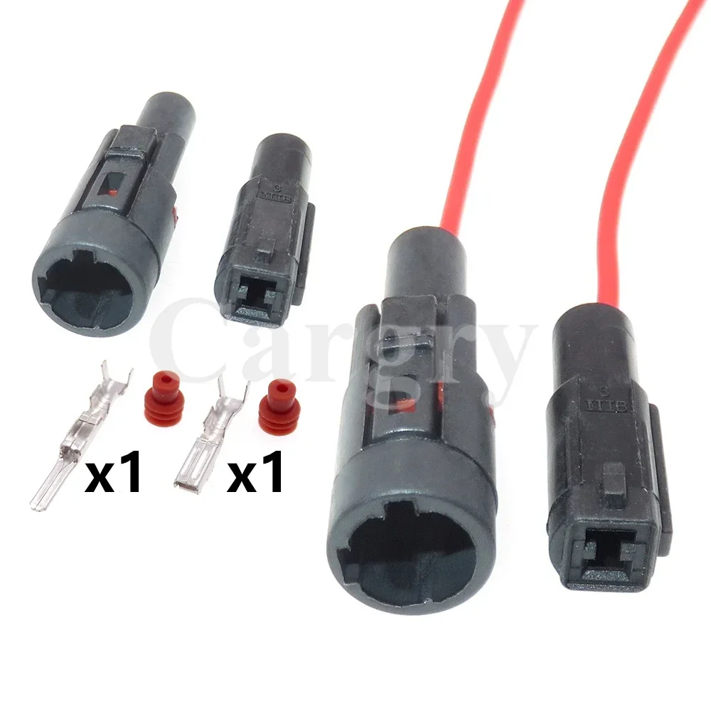 

1 Set 1P FW-C-1M-B FW-C-1F-B Car Waterproof Sealed Connector AC Assembly Auto Male Female Docking Electric Wire Socket