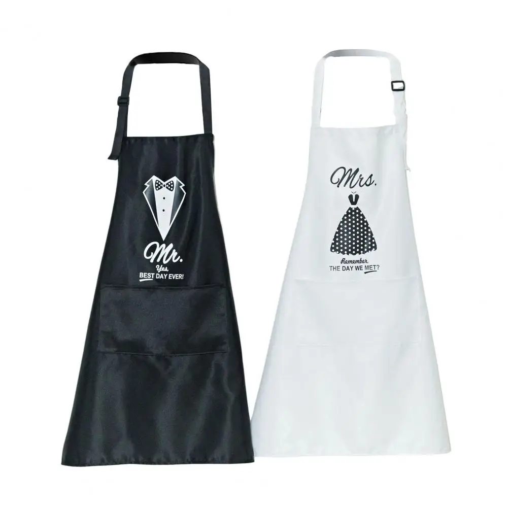 

Couple Apron Gift Set Couple Gift for Happy Routine Stylish Couple Apron Set Wedding Anniversary Engagement Gifts for Mr Mrs