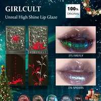 Girlcult Unreal Brillo de labios de alto brillo, brillo alto tipo espejo, esmalte de labios con luz de agua, fiesta, brillo dimensional 3D, efecto de plomería de labios