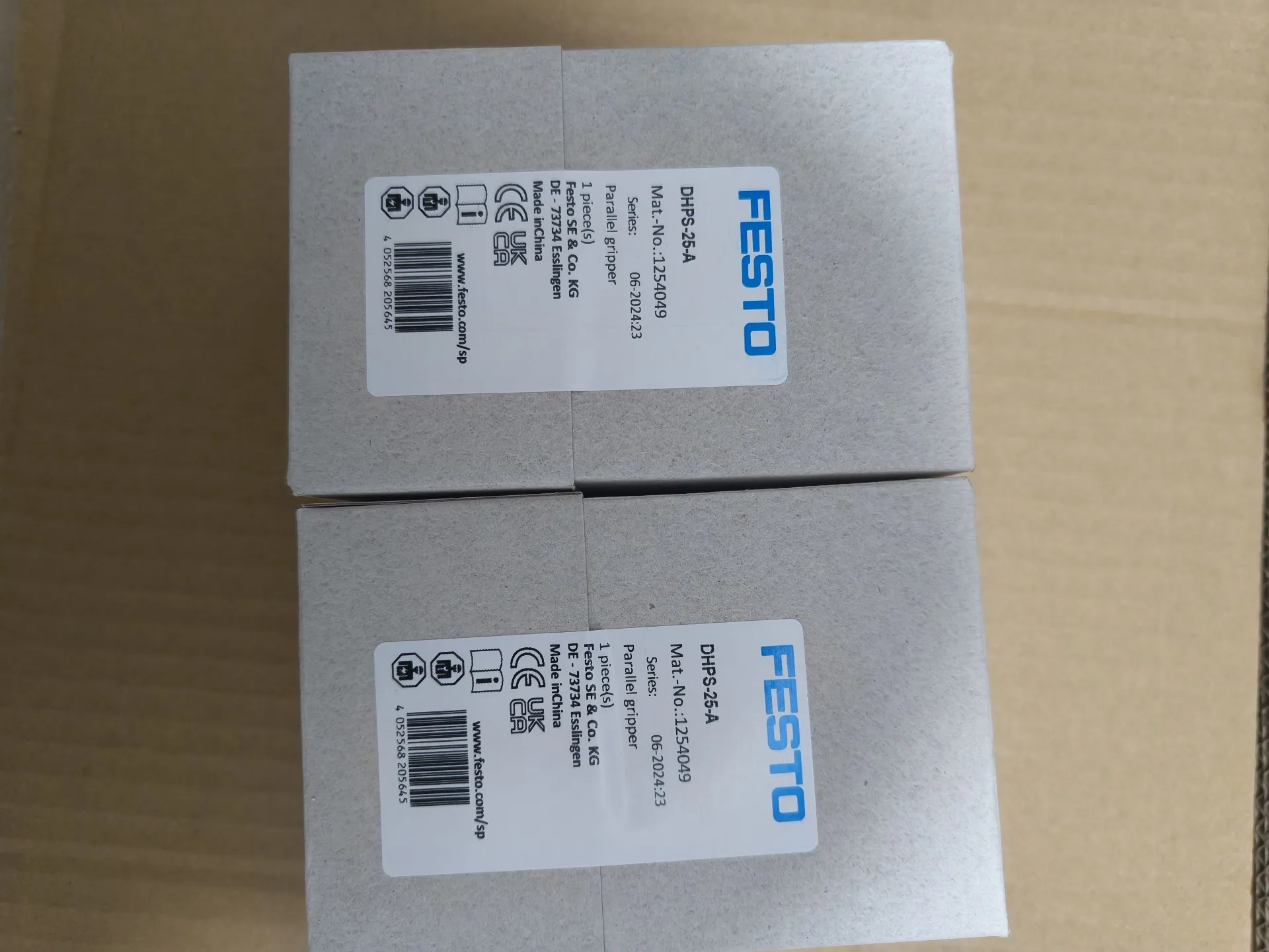 Parallel Jaw DHPS-25-A, Model 125404