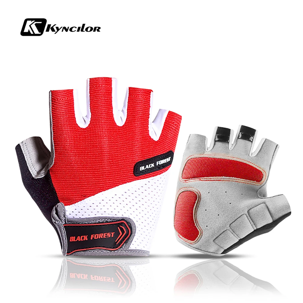 Shockproof GEL Pad Cycling Gloves Half Finger Sport Resistance Men Women Summer Gym Fitness MTB Bike Gloves