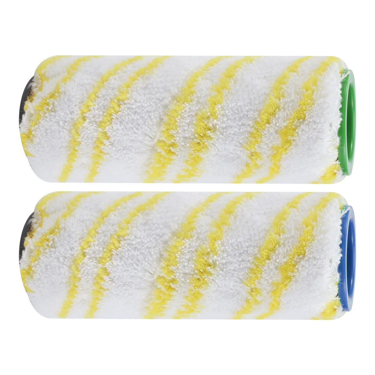 Karcher 전기 바닥 클리너 교체 롤러, 2.055-006.0 노란색, FC5, FC7, FC3, FC3D, 4 개 세트