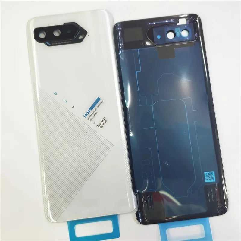 For Asus ROG Phone 5 ZS673KS 1B048IN Back backshell Cover Housing Camera Frame Glass Lens For Rog SZS676KS  6.78