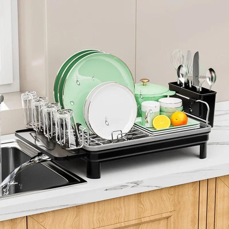 

New model Bowl rack Drain rack Dishes and dishes storage rack Kitchen rack Put bowls Drying rack Drain rack
